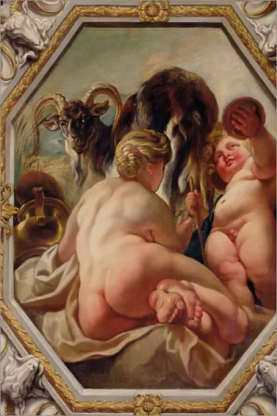 Capricorn, from the Signs of the Zodiac (oil on canvas) (see also 196700 to 196711)