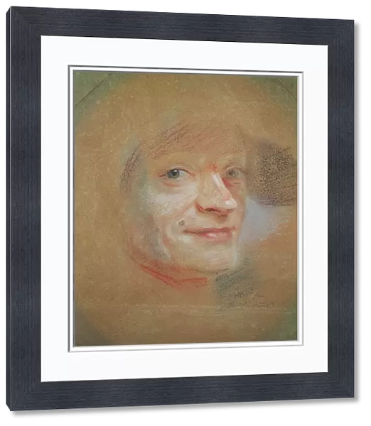 Self Portrait (pastel on paper)
