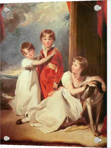 Portrait of the Fluyder Children, 1805 (oil on canvas)