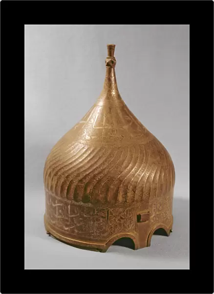 Helmet, from Iran (silver & iron)