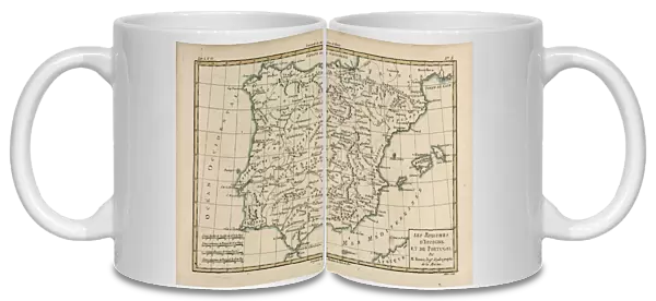 Spain and Portugal, from Atlas de Toutes les Parties Connues du Globe Terrestre