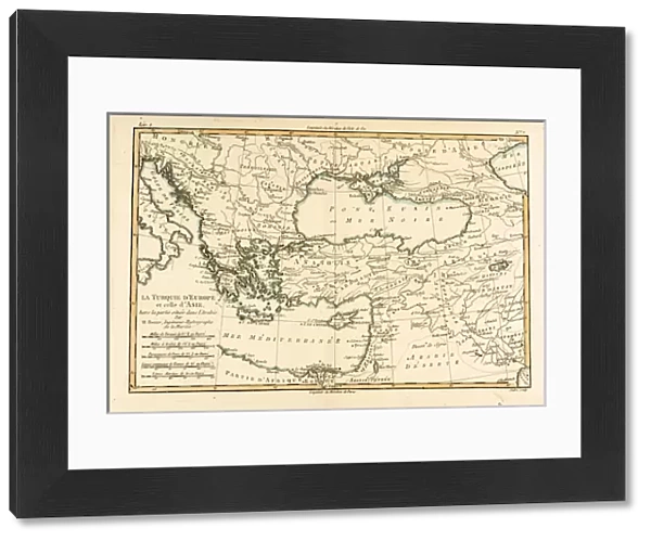 Turkey, from Atlas de Toutes les Parties Connues du Globe Terrestre by Guillaume Raynal
