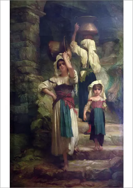 Women of Cervara, 1858 (oil on canvas)