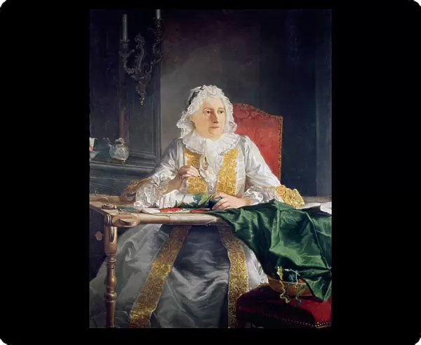 Portrait of Madame Antoine Crozat, 1741 (oil on canvas)