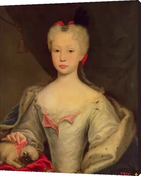 Maria Barbara de Braganza (d. 1758) Queen of Spain (oil)