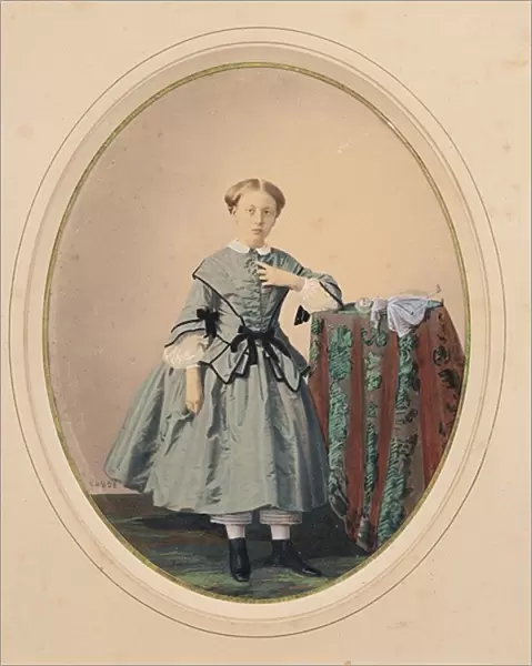 Portrait of Madeleine de Malaret, one of the Petites Filles Modeles of the Countess de Segur