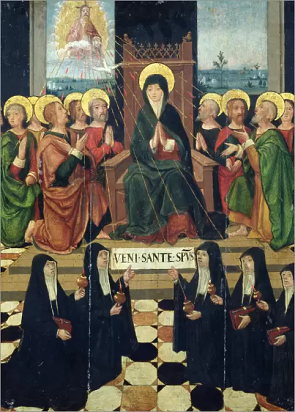 Pentecost (oil on panel)