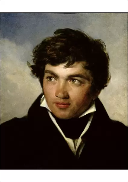 Portrait of Achille-Etna Michallon (1796-1822) c. 1818-19 (oil on canvas)