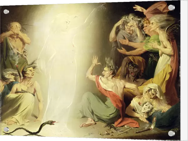 The Ghost of Clytemnestra Awakening the Furies, 1781 (oil on panel)