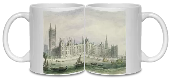 The Houses of Parliament (graphite, pen & ink & w  /  c on paper)