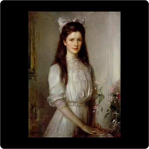 Miss Christian Elspeth Mallock (oil on canvas)
