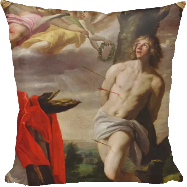 The Martyrdom of St. Sebastian, 1624 (oil on canvas)