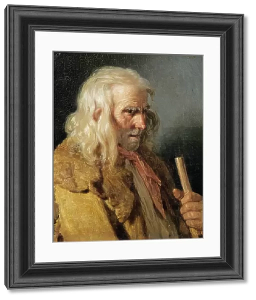 Portrait of a Breton Peasant, 1834 (oil on canvas)