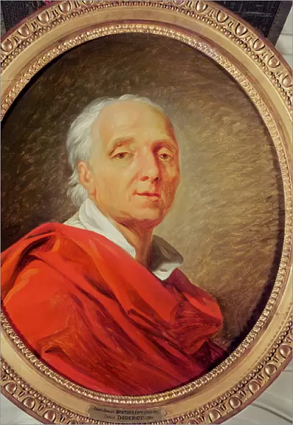 Denis Diderot (1713-84) 1784 (oil on canvas)