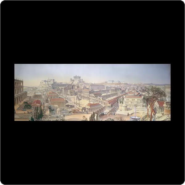 Rome As it Was, Restored After Existing Remains