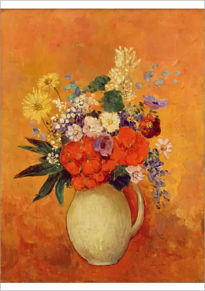 Flowers, 1910 (oil on canvas)