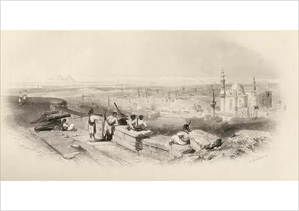 Cairo and the Valley of the Nile, Egypt (engraving)