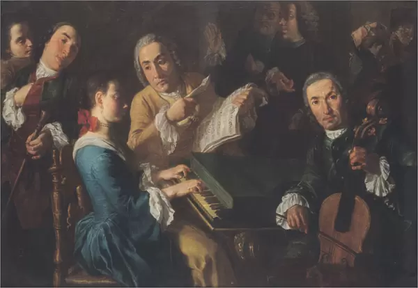 The Concert, c. 1755 (oil on canvas)