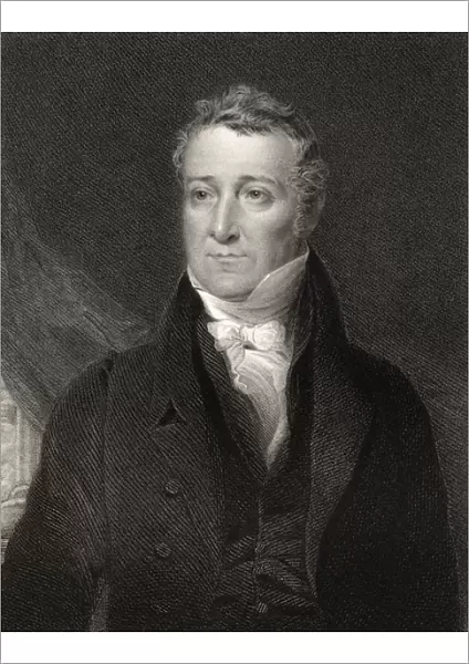 William Huskisson, engraved by John Cochran (fl. 1821-65), from National Portrait Gallery
