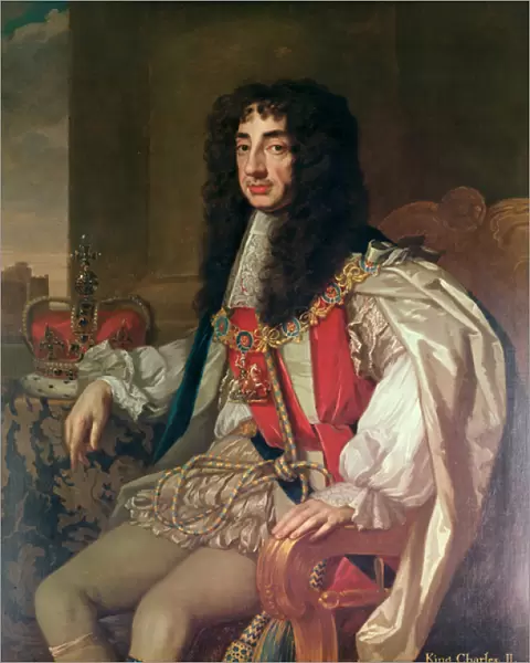Portrait of Charles II (oil on canvas)