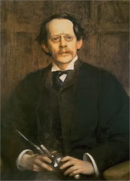Portrait of Joseph Thomson, 1903 (oil on canvas)