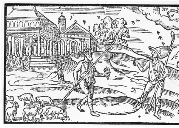 Month of October, from the Shepheardes Calender by Edmund Spenser (1552-99)