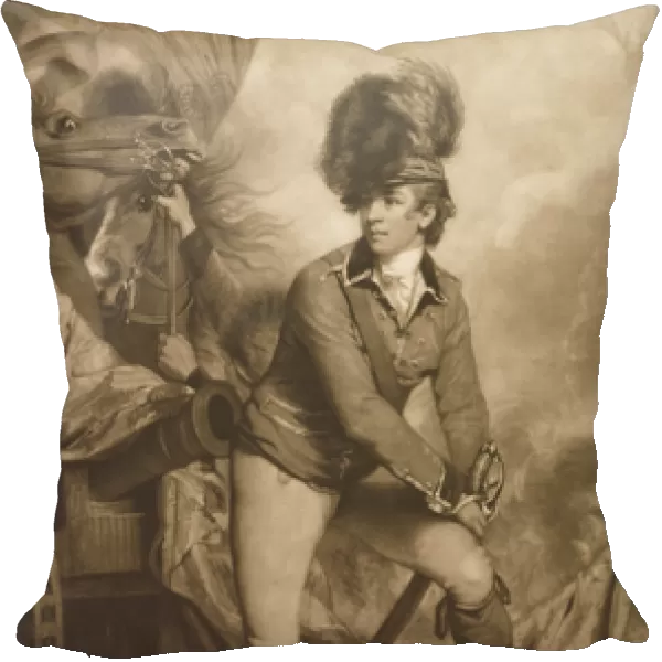 Lieutenant Colonel Banastre Tarleton, engraved by John Raphael Smith, 1782 (litho)