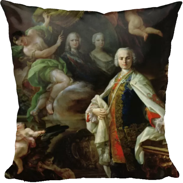 Portrait of Carlo Broschi (1705-82) Il Farinelli, after 1746 (oil on canvas)
