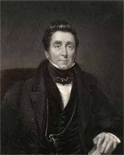 James Johnson, engraved by W. Holl, from The National Portrait Gallery, Volume IV