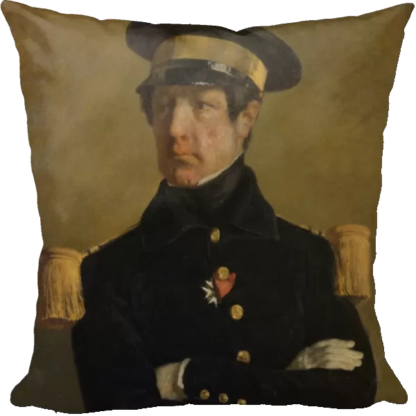 Pierre Claude Aimable Gachot, Naval Lieutenant, c. 1845 (oil on canvas)