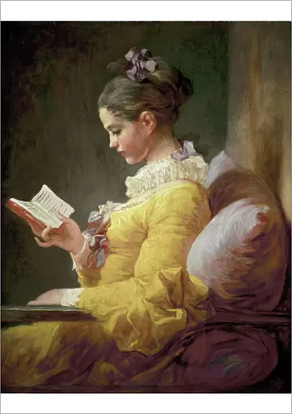 Young Girl Reading, c. 1770 (oil on canvas)