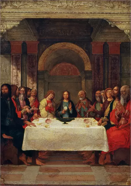 The Institution of the Eucharist, c. 1490 (tempera on panel)