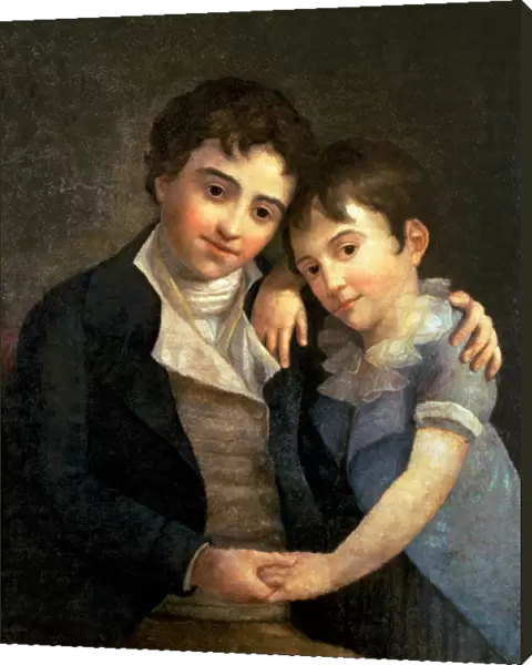 Portrait of Karl Thomas (1784-1858) and Franz Xaver (1791-1844), the two sons of