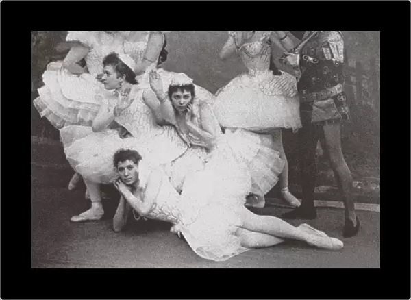 Swan Lake, Mariinsky Theatre, 1895 (b  /  w photo)