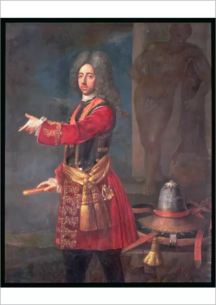 Prince Eugene of Savoy (1663-1736) (oil on canvas)