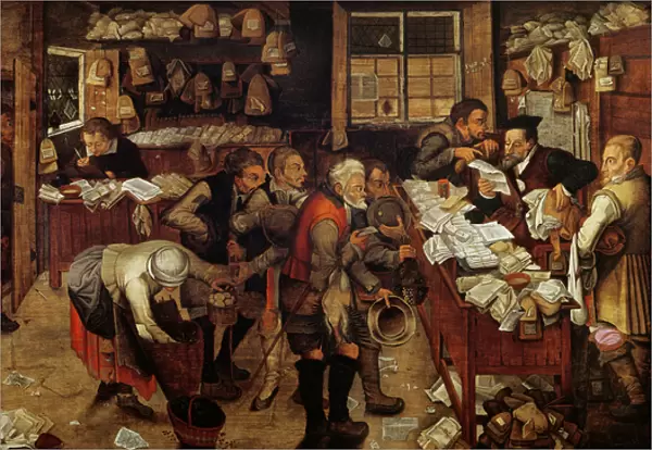 The Village Lawyer, 1621 (oil on panel)
