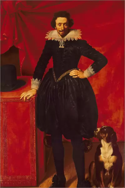Portrait of the Duke of Chevreuse (oil on canvas)