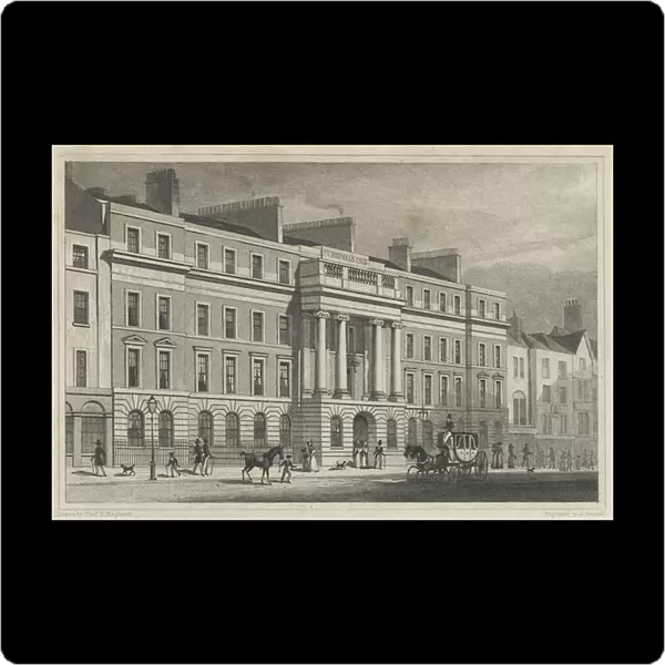 Furnivals Inn Holborn, 1825 (engraving)