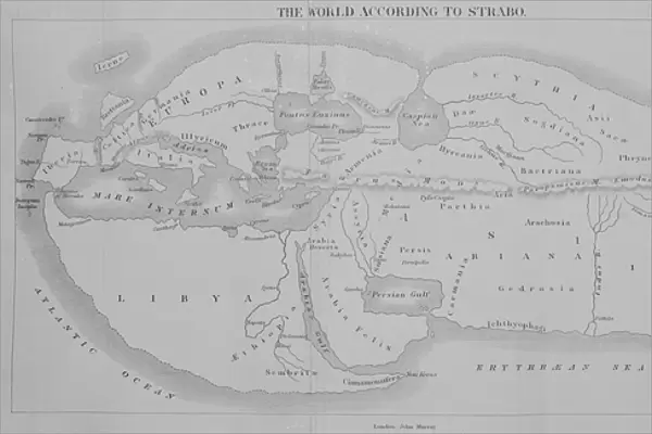 The World According to Strabo (engraving)