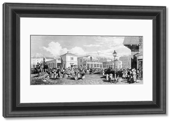 Covent Garden Market, 1832 (engraving)