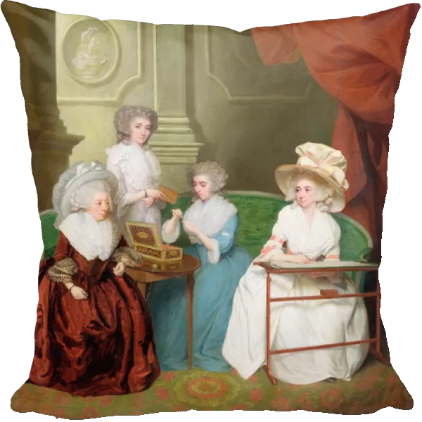 Lady Jane Mathew and her Daughters, c. 1790 (oil on canvas)