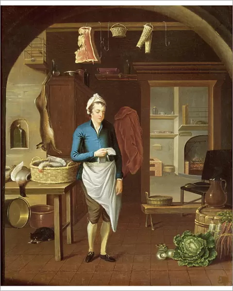 Kitchen Scene, 1771 (oil on canvas)