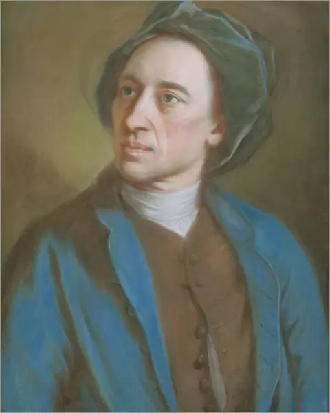 Alexander Pope, c. 1739-84 (pastel on paper)