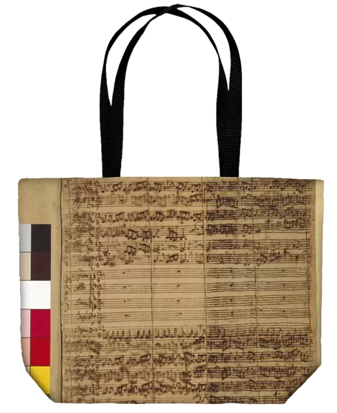 Passio Domini nostri J. C. secundum Evangelistam MATTHAEUM BWV 244, 1730s (pen on paper)