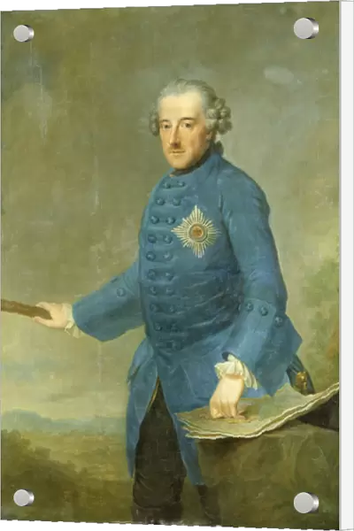 Frederick II the Great of Prussia, c. 1770 (oil on panel)