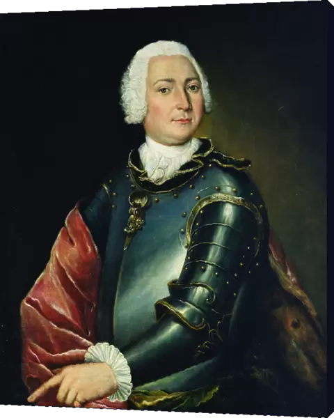 Portrait of Count Ernst Christoph von Manteuffel (oil on canvas)