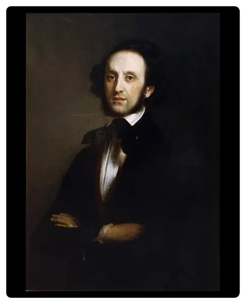 Felix Mendelssohn (oil on canvas)