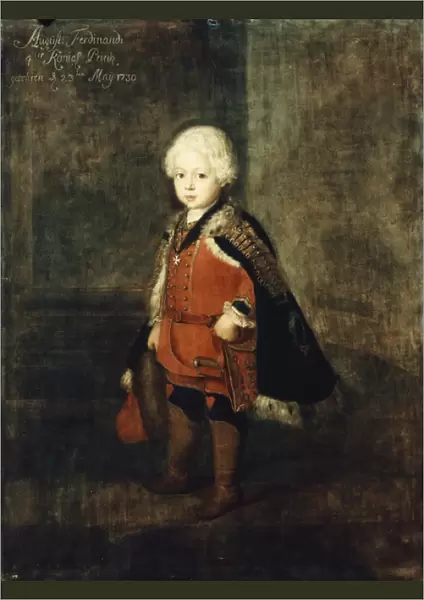 Prince Augustus William aged four, 1734 (oil on canvas)