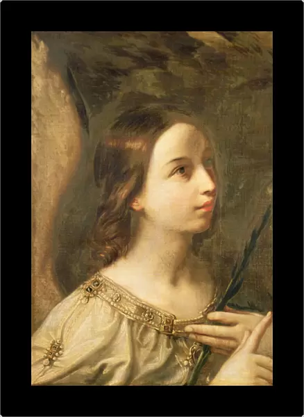 Angel of the Annunciation (oil on canvas)