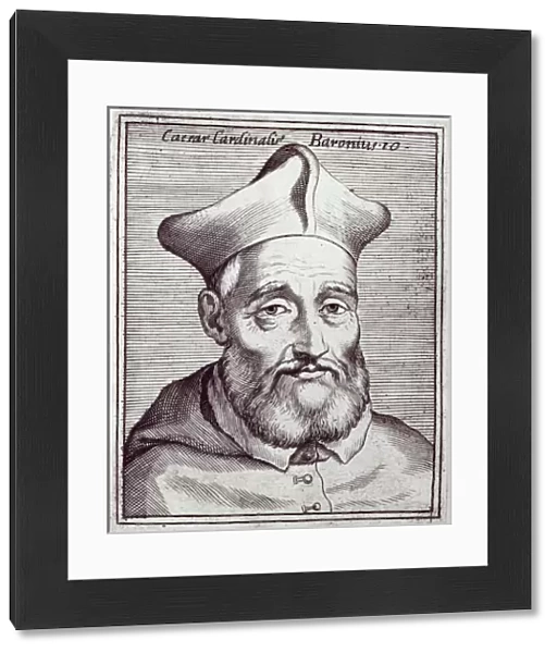 Cardinal Cesare Baronio (engraving)